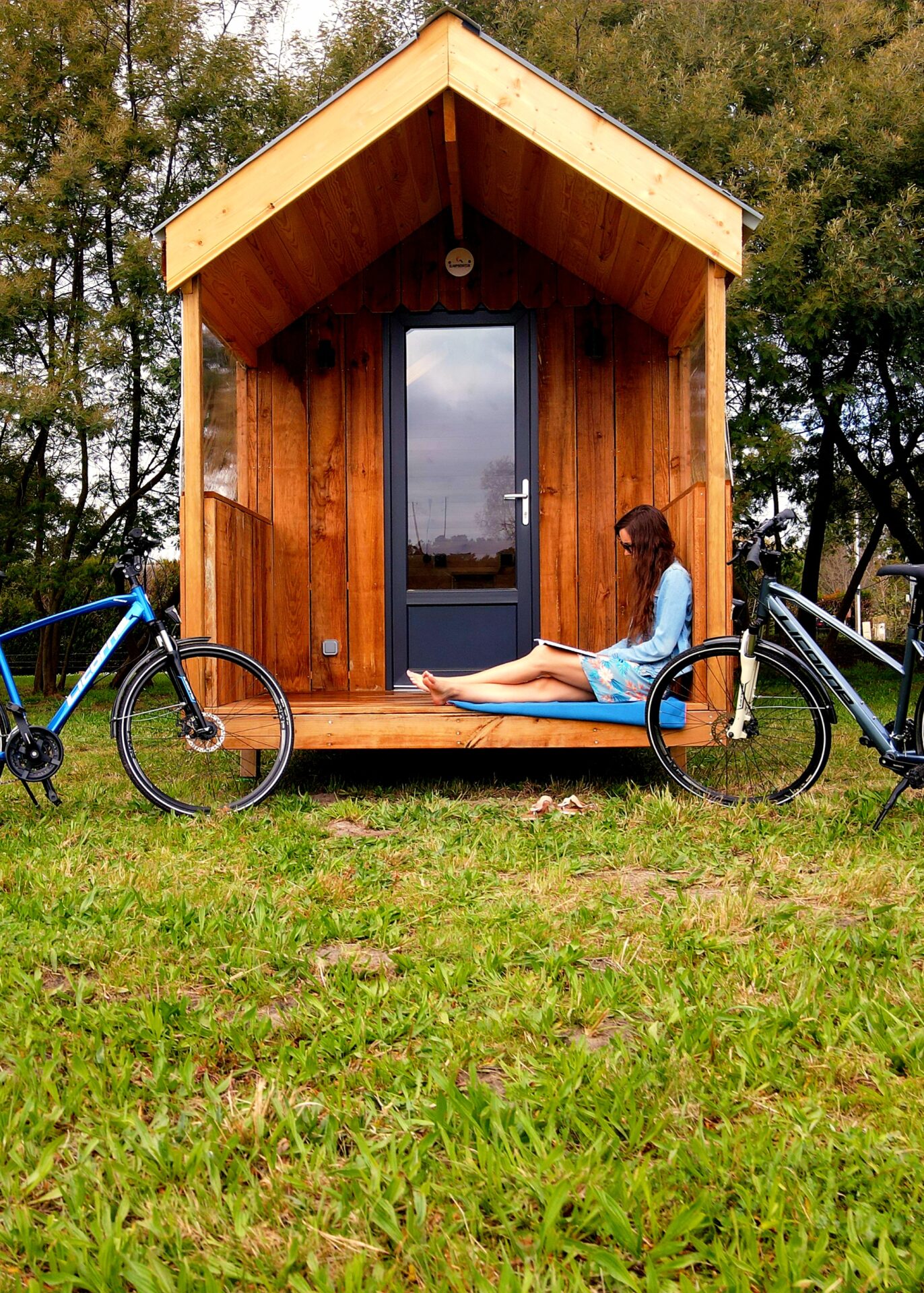 default Hébergement insolite "Le Rêveur" de GLAMPINOVATEUR, situé en pleine nature et labellisé accueil vélo, idéal pour les cyclotouristes de la Vélodyssée