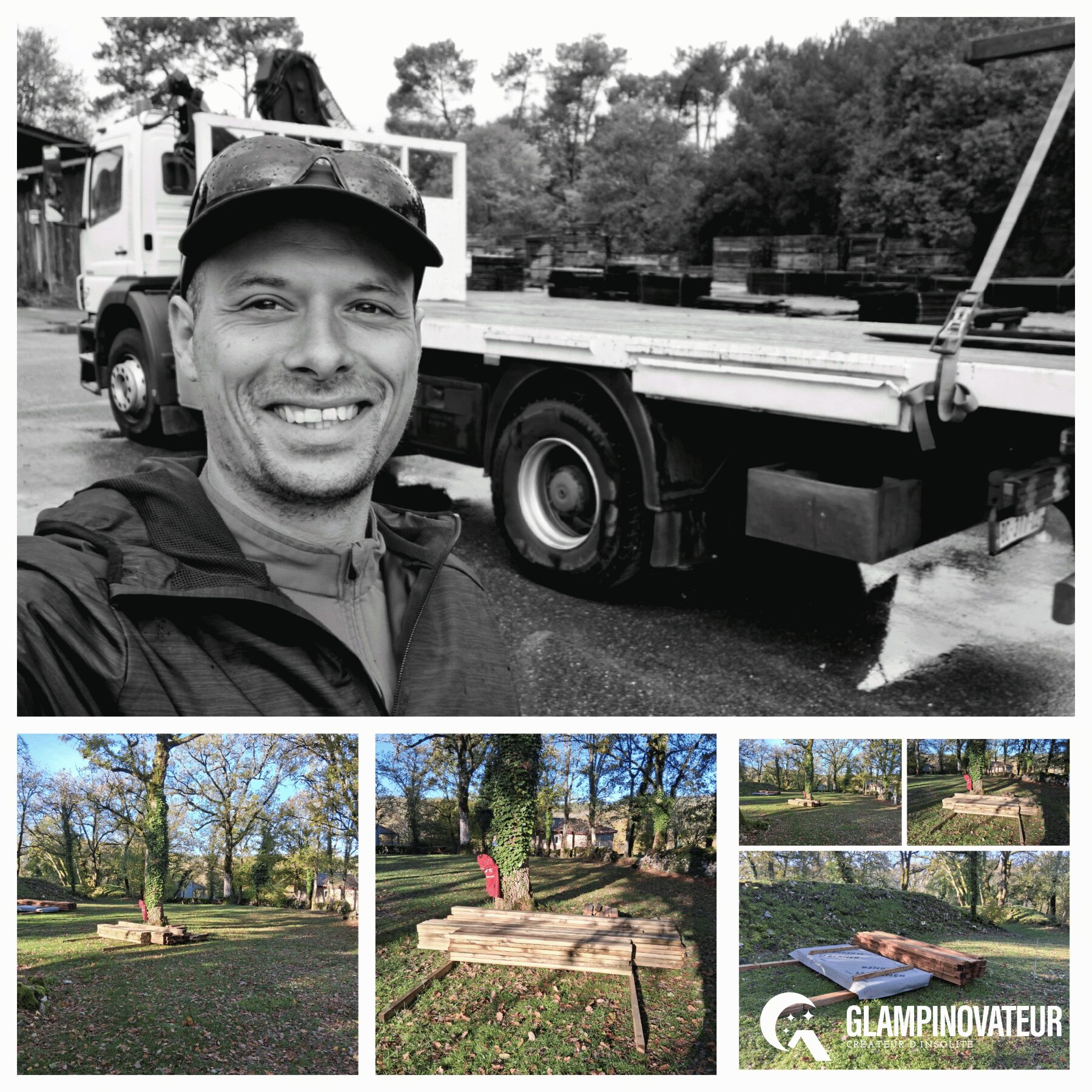 Hébergements insolites fabriqués, livrés et installés avec un service clé en main pour les professionnels HPA par GLAMPINOVATEUR.